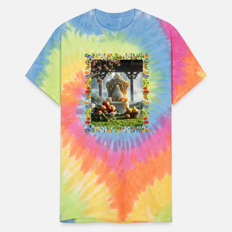 Sparkly Ivory Pear Throne and Fruit Baskets