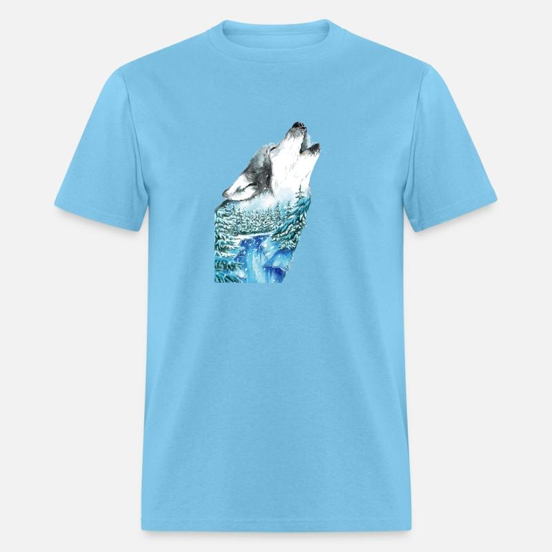 Spirit of Winter Wolf Wild Howling Art Winter Wolf