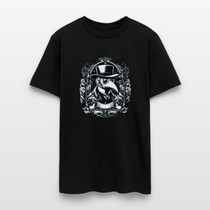 Spooky Halloween Horror Plague Doctor Black Death