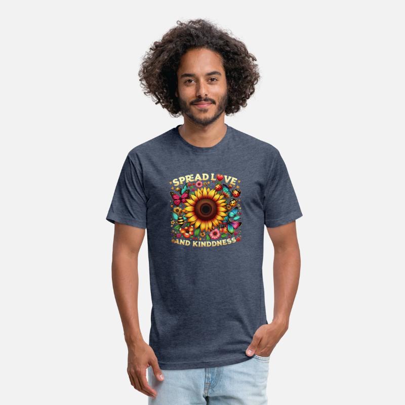 Spread Love & Kindness Sunflower Design