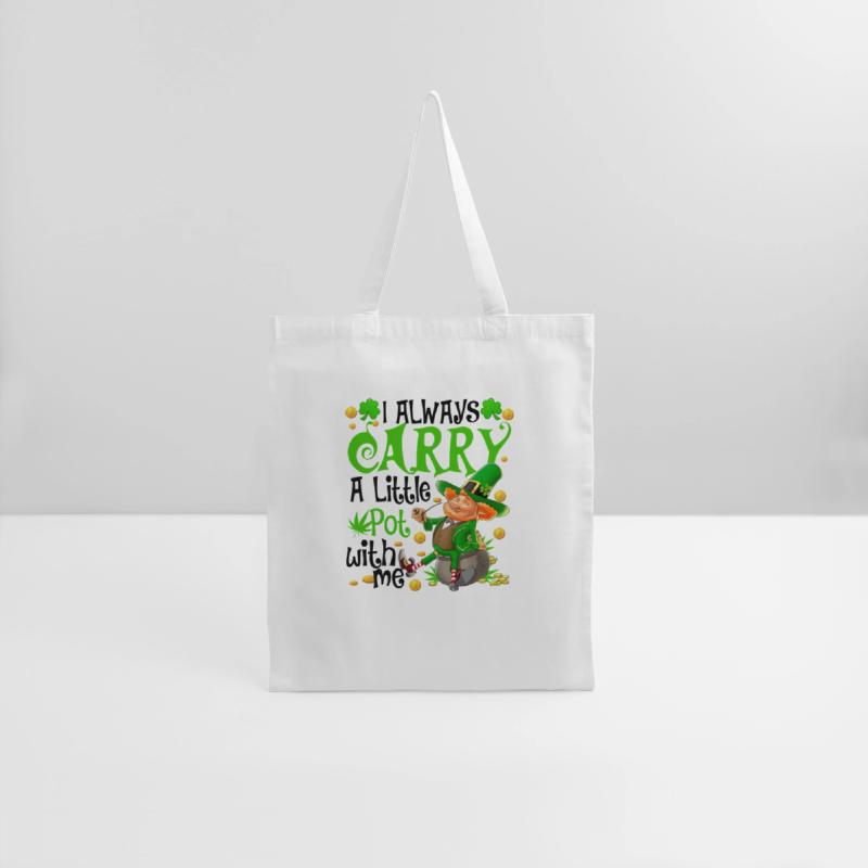 Stoner Saint Patric Day Weed Carry A Little Pot