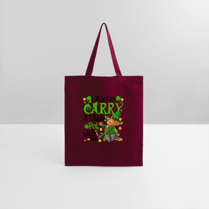 Stoner Saint Patric Day Weed Carry A Little Pot