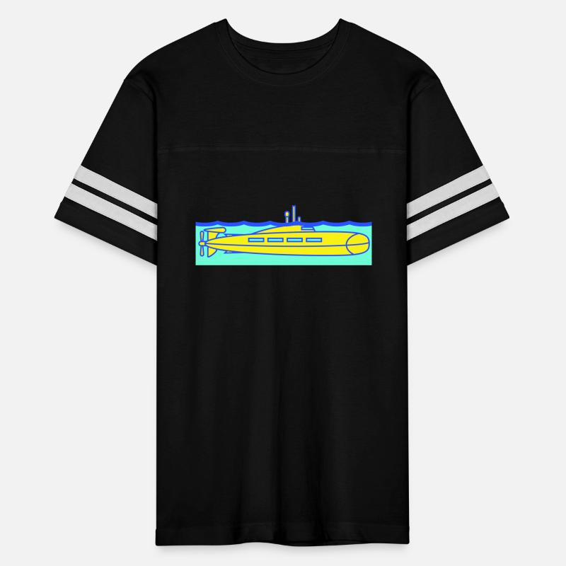 Submarine Water Surface Periscope Observe Dives