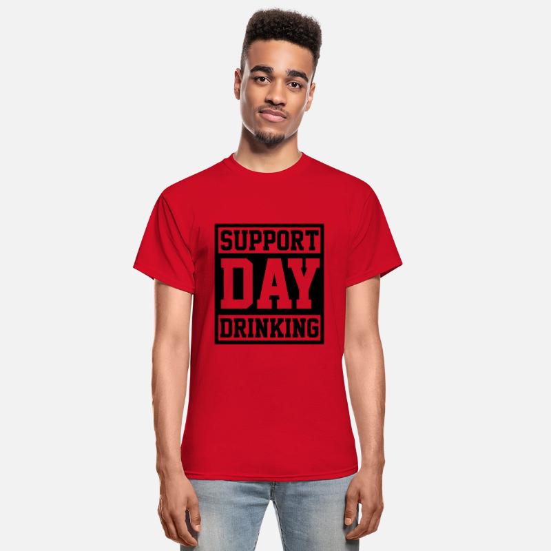 Support Day Drinking Tee Funny Drunk Weekend Vibe