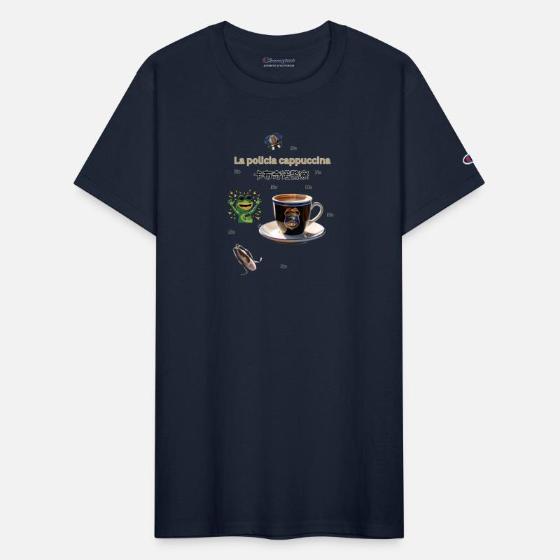 Surreal "La Policia Cappuccina" Coffee Police Meme