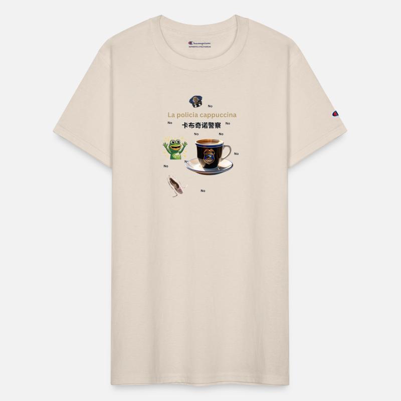 Surreal "La Policia Cappuccina" Coffee Police Meme