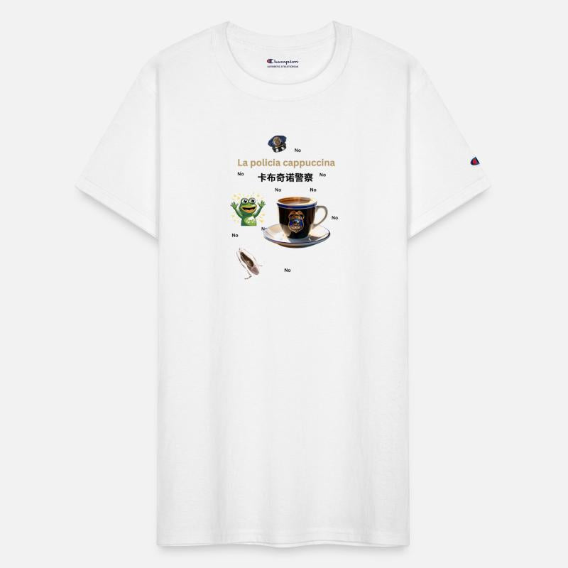 Surreal "La Policia Cappuccina" Coffee Police Meme