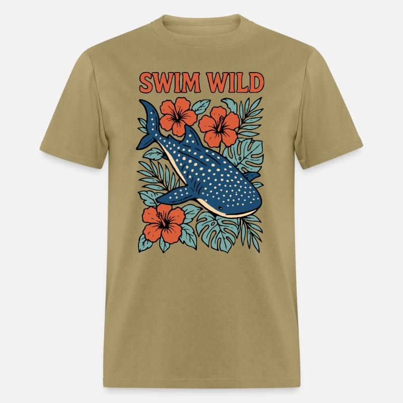Swim Wild | Tropical Whale Shark Design