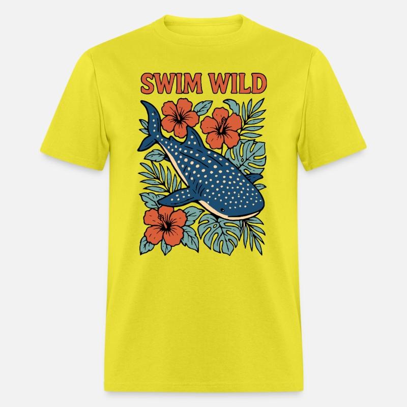 Swim Wild | Tropical Whale Shark Design