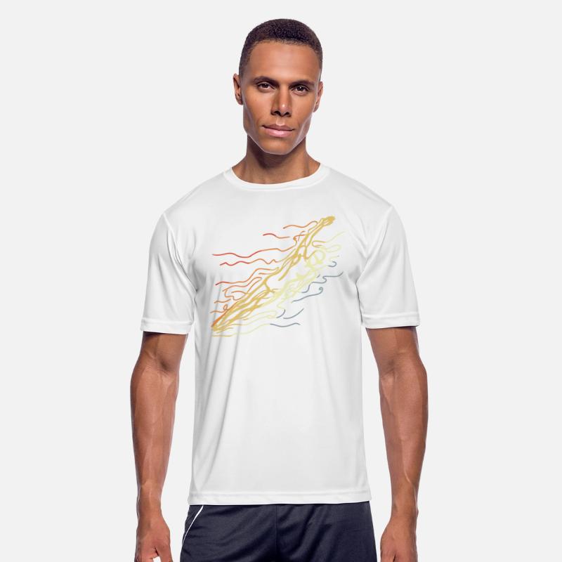 Swimming Athlete Vintage Style