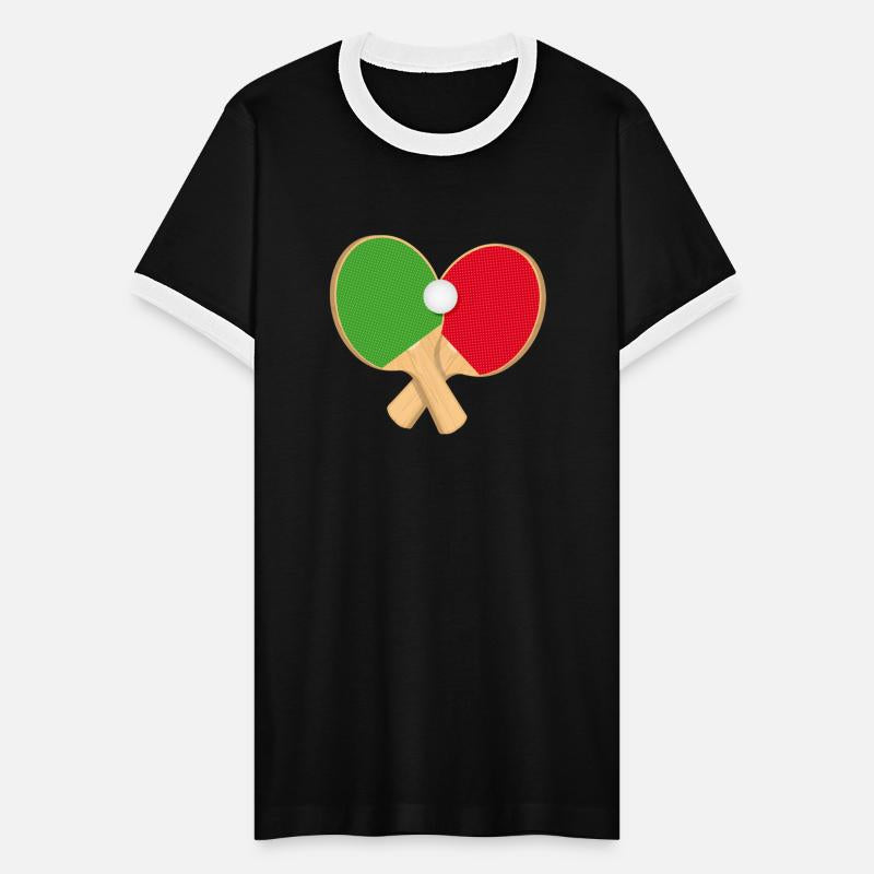 Table Tennis Racket with Ball – Sporty & Dynamic