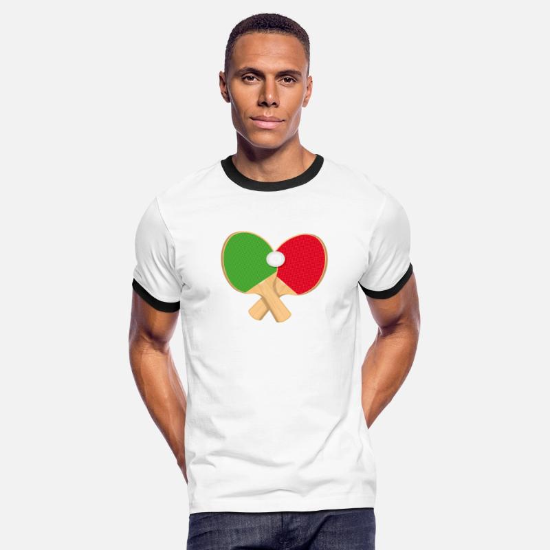 Table Tennis Racket with Ball – Sporty & Dynamic