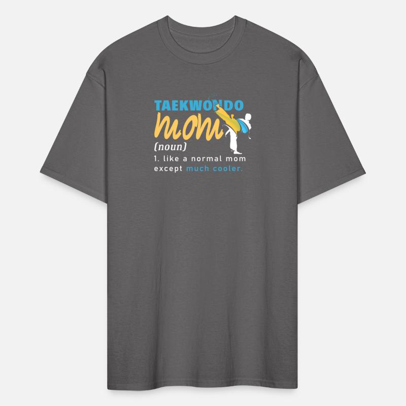 Taekwondo Mom Definition Kicking Fighter Martial