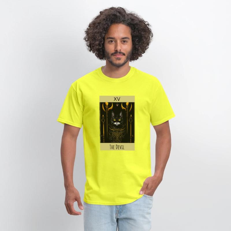 Tarot card the devil cat - readings and astrology