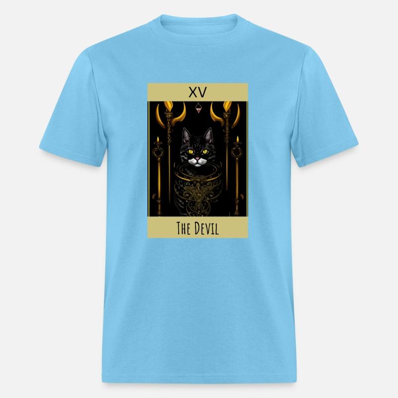 Tarot card the devil cat - readings and astrology