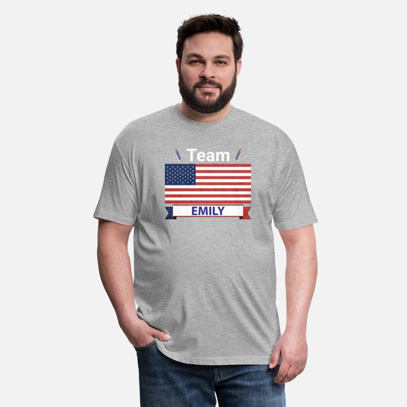 Team Emily USA American Flag Stars