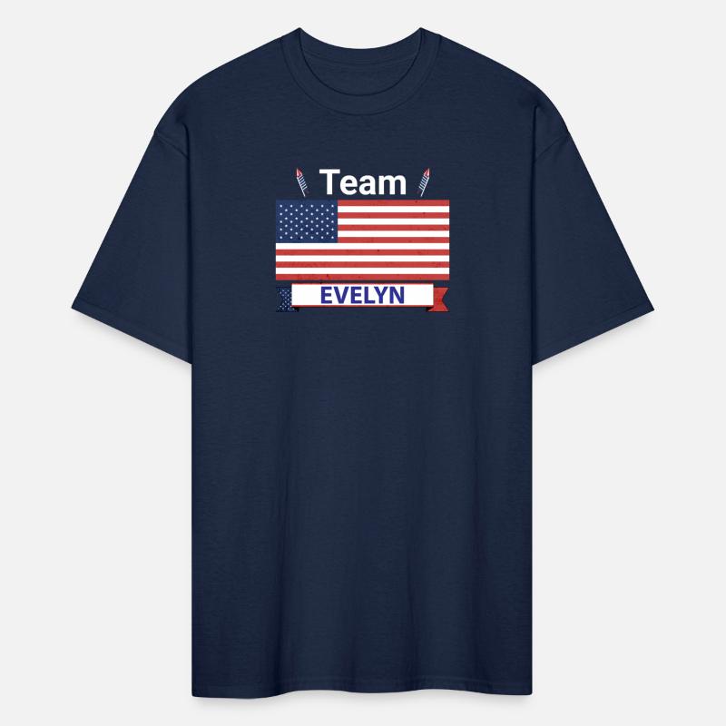 Team Evelyn USA American Flag Stars