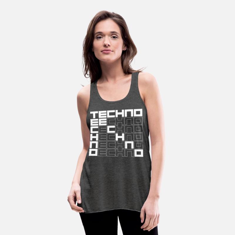 techno music bold text