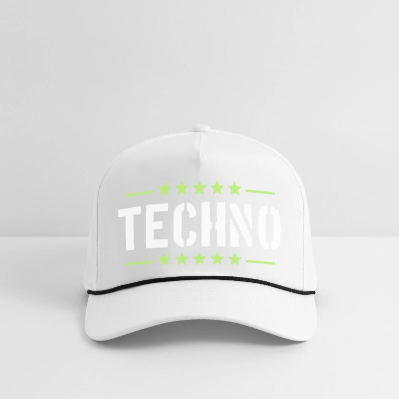 Techno Music Love Letters Quote Dance Party Logo