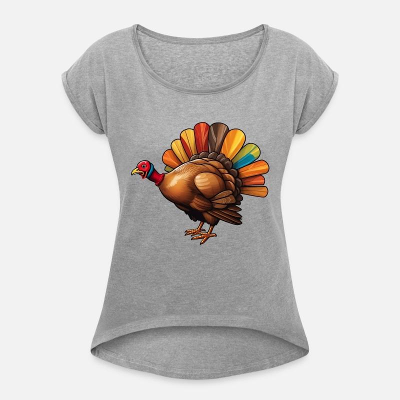 Thanksgiving Turkey Cartoon Style