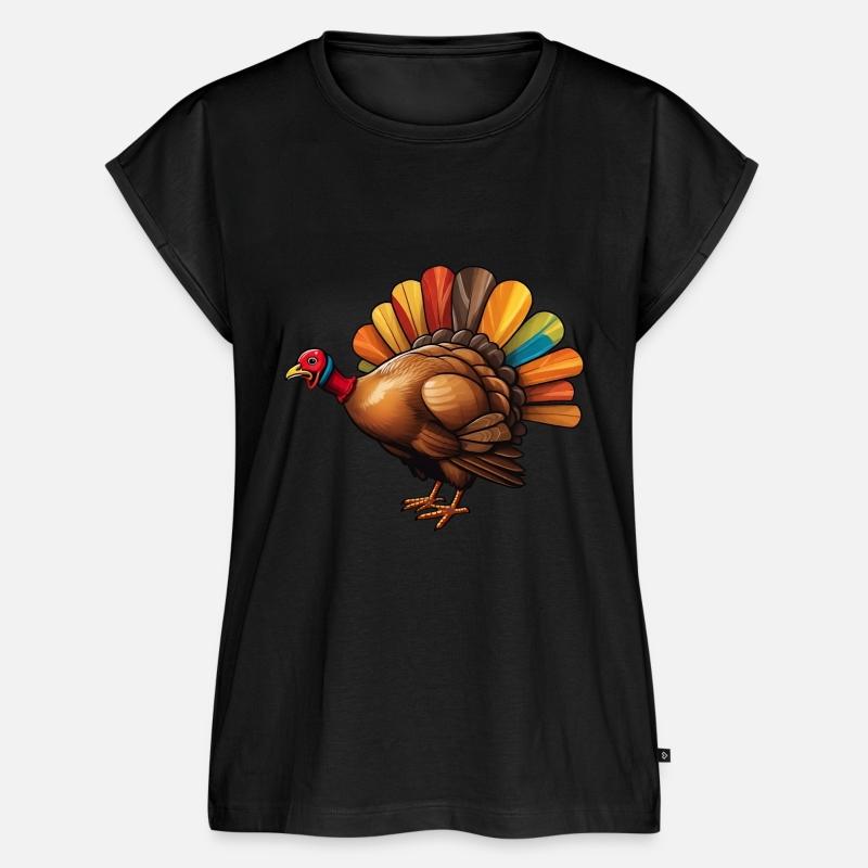 Thanksgiving Turkey Cartoon Style