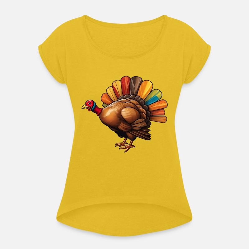 Thanksgiving Turkey Cartoon Style