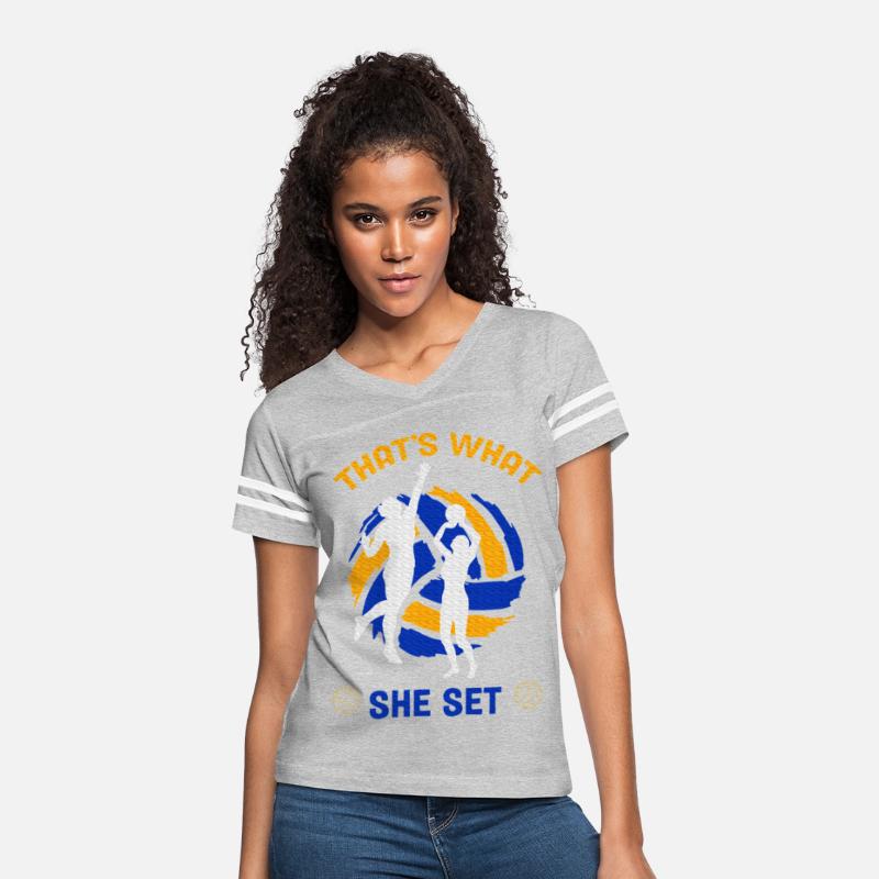That's What She Set Girls Volley Setter Play Beach