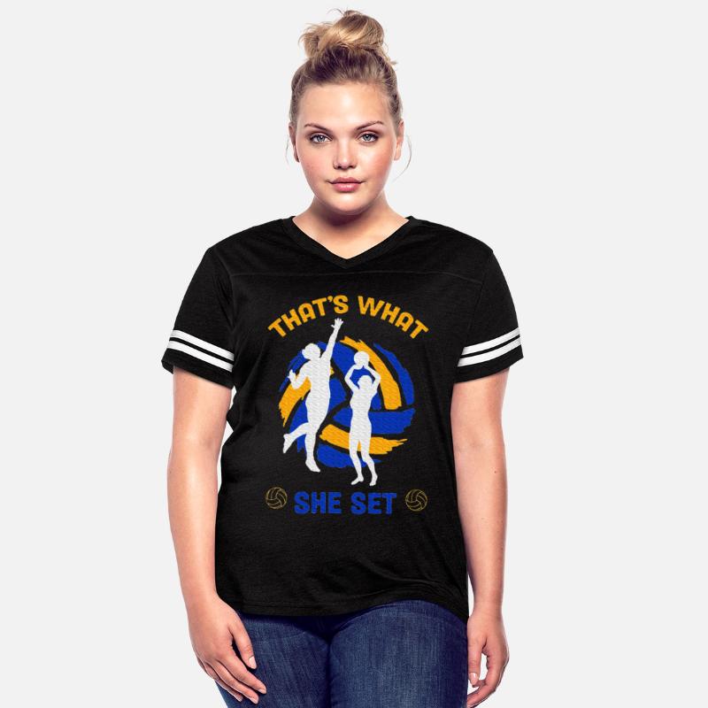 That's What She Set Girls Volley Setter Play Beach