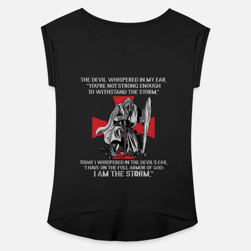 The Devil Whispered In My Ear Templar Warrior