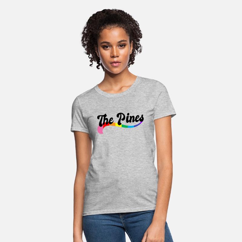 The Pines Fire Island NY rainbow logo LGBTQ pride