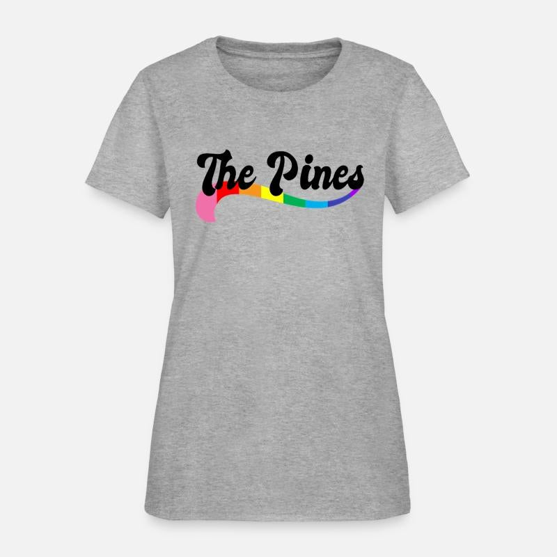The Pines Fire Island NY rainbow logo LGBTQ pride