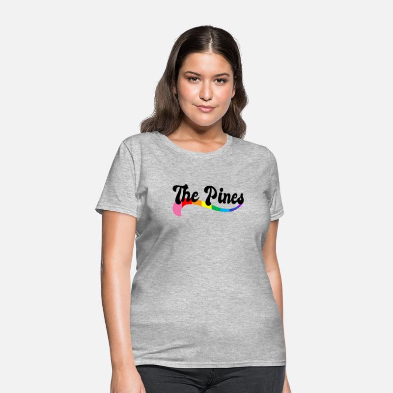 The Pines Fire Island NY rainbow logo LGBTQ pride
