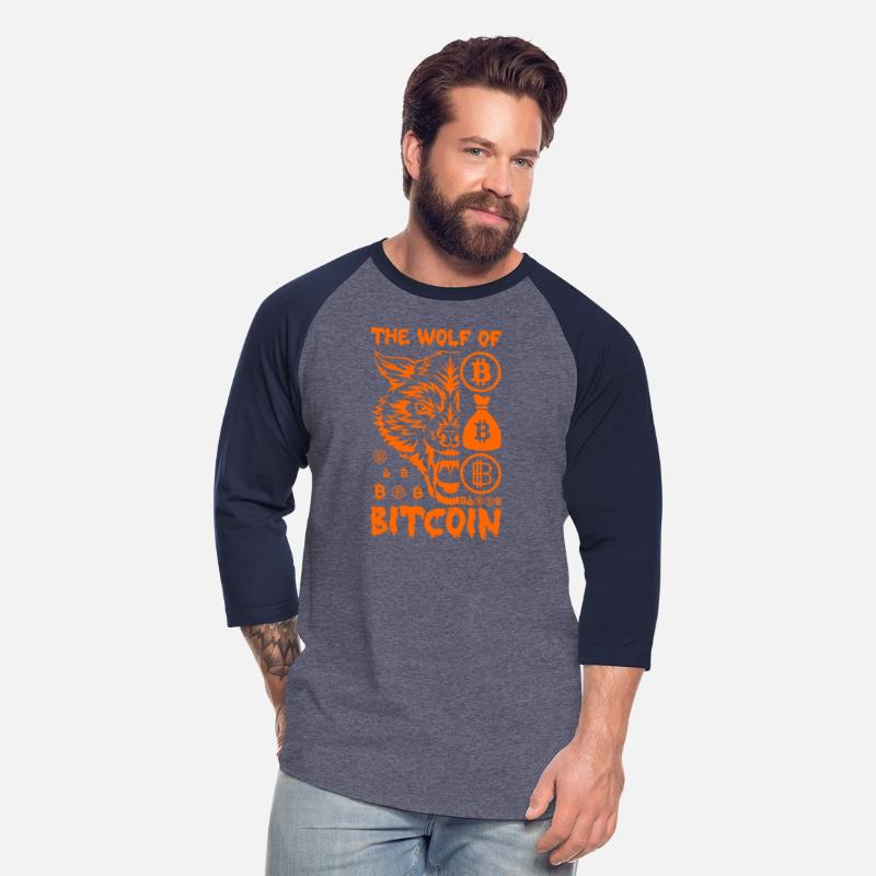 The Wolf of Bitcoin T Shirt