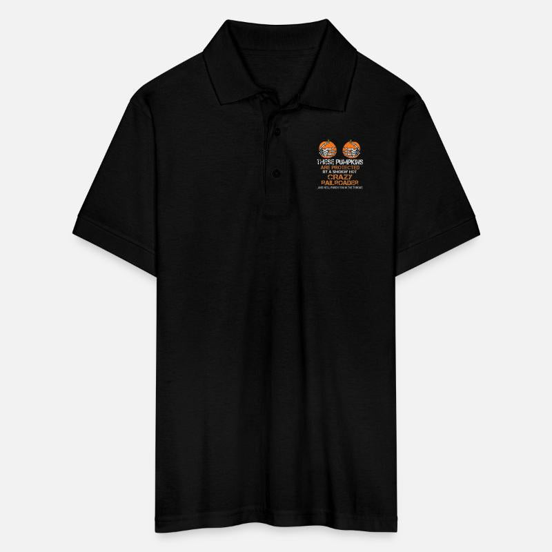 there pumpkins are protected by a smokin hot crazy