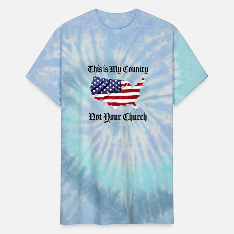 This is My Country Not Your Church in Black