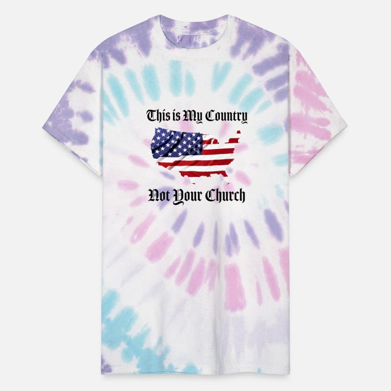 This is My Country Not Your Church in Black