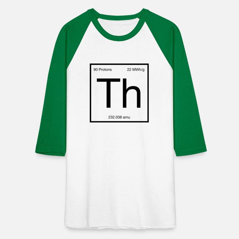 Thorium. Double-sided design. Black text.