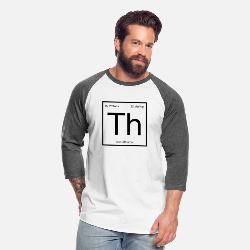 Thorium. Double-sided design. Black text.