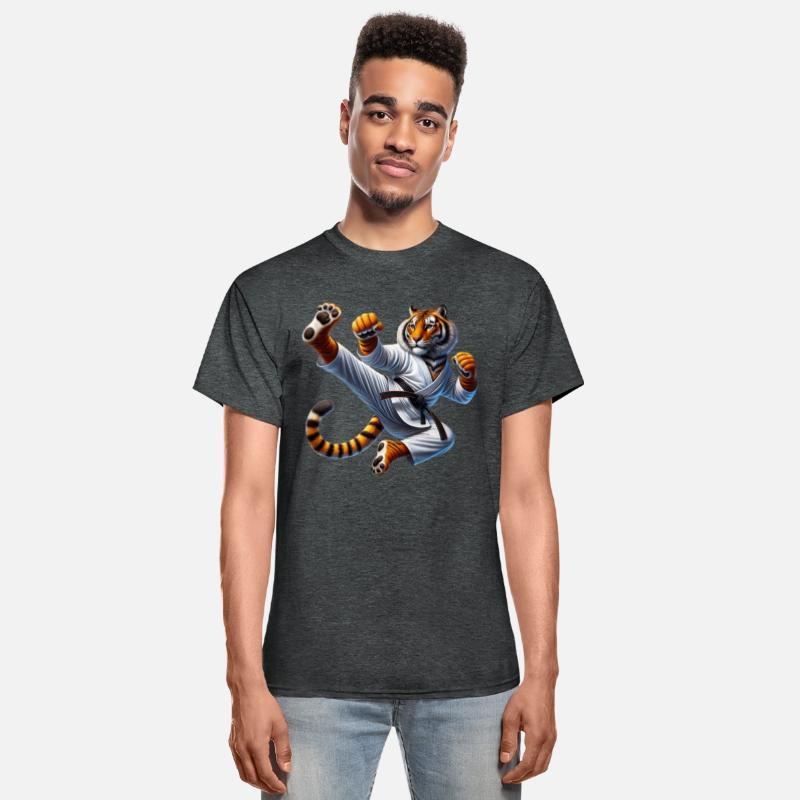 Tiger Martial Artist in Action