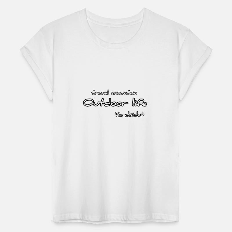 travel mountain Outdoor life Yardside font logo