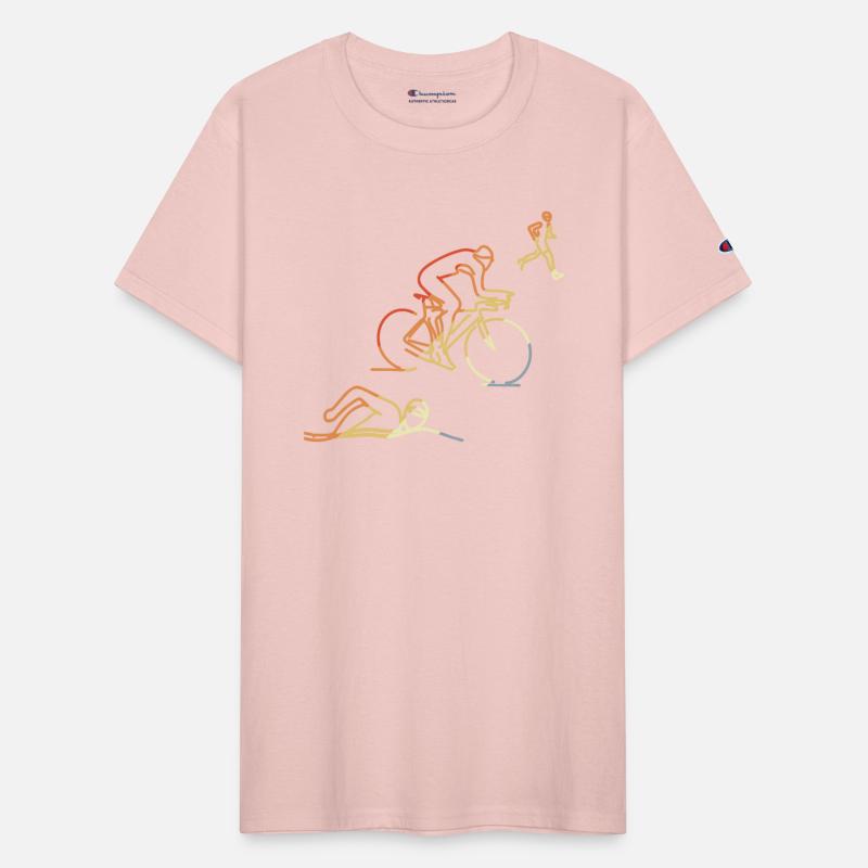 Triathlon Retro Style