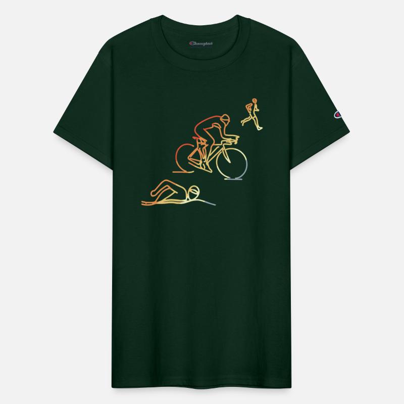 Triathlon Retro Style