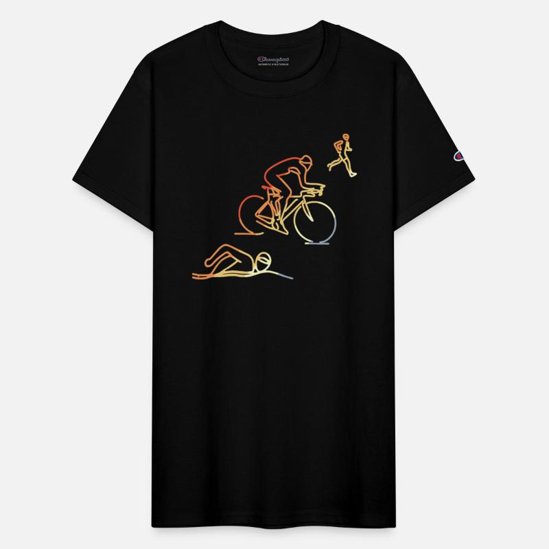 Triathlon Retro Style