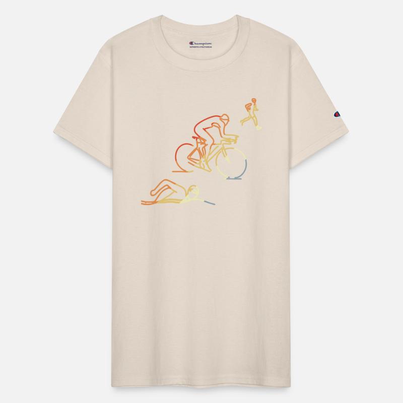 Triathlon Retro Style