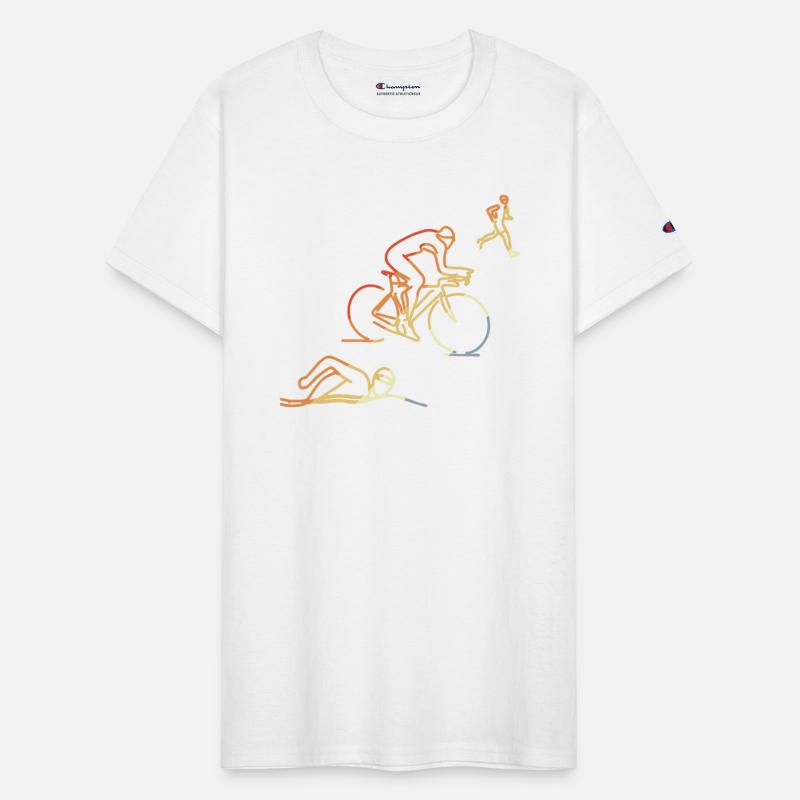 Triathlon Retro Style