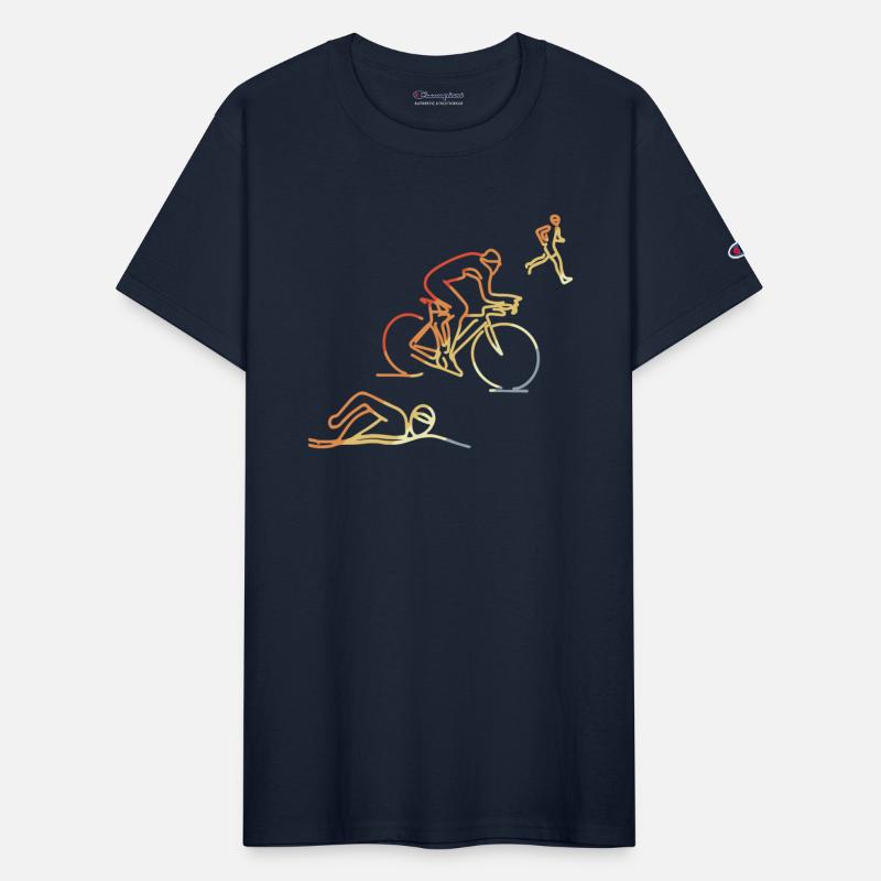Triathlon Retro Style