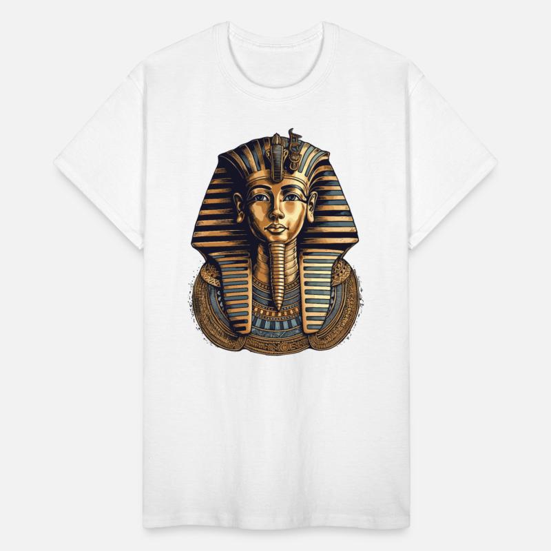 Tutankhamun - Majestic Pharaoh Print - History Art