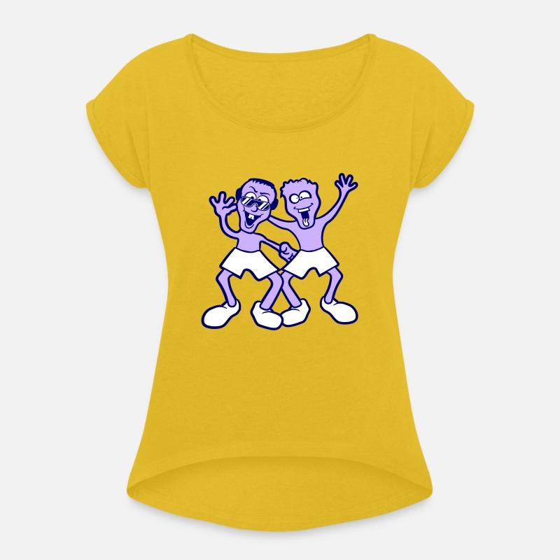 Two Cool DJ Party Guys 2 Waving Team Friends Crew