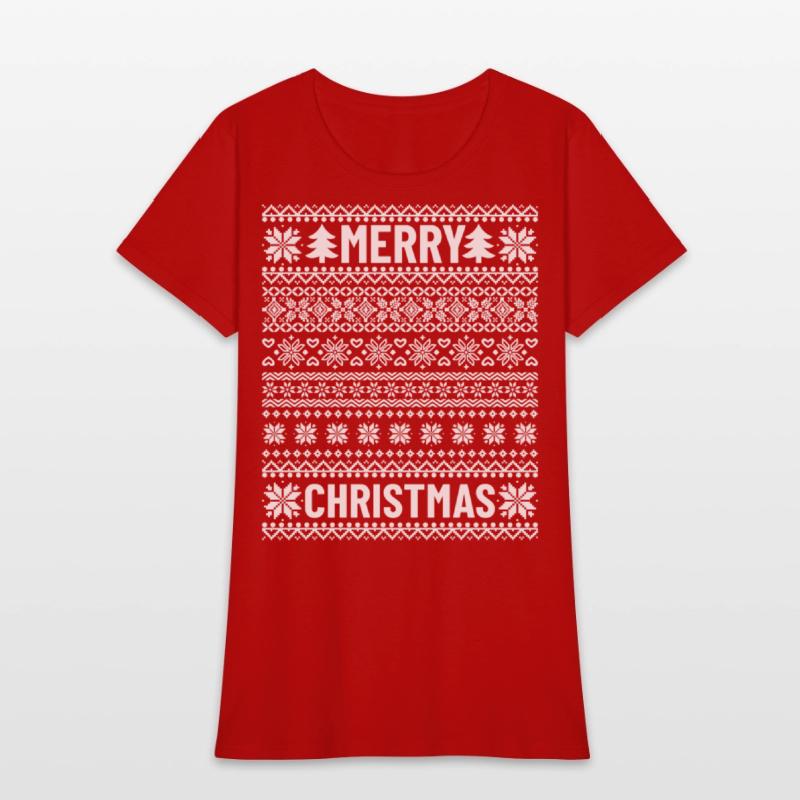 Ugly Merry Christmas Sweater Style