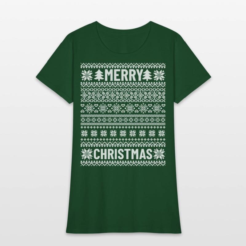 Ugly Merry Christmas Sweater Style